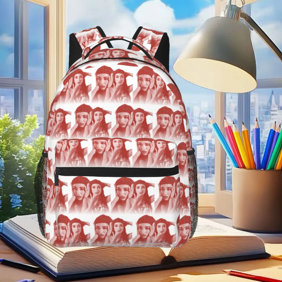 Singer Maria Becerra Backpack Student Boys Girls BookBag Kids School Bag Computer Shoulder Bags for Men Women