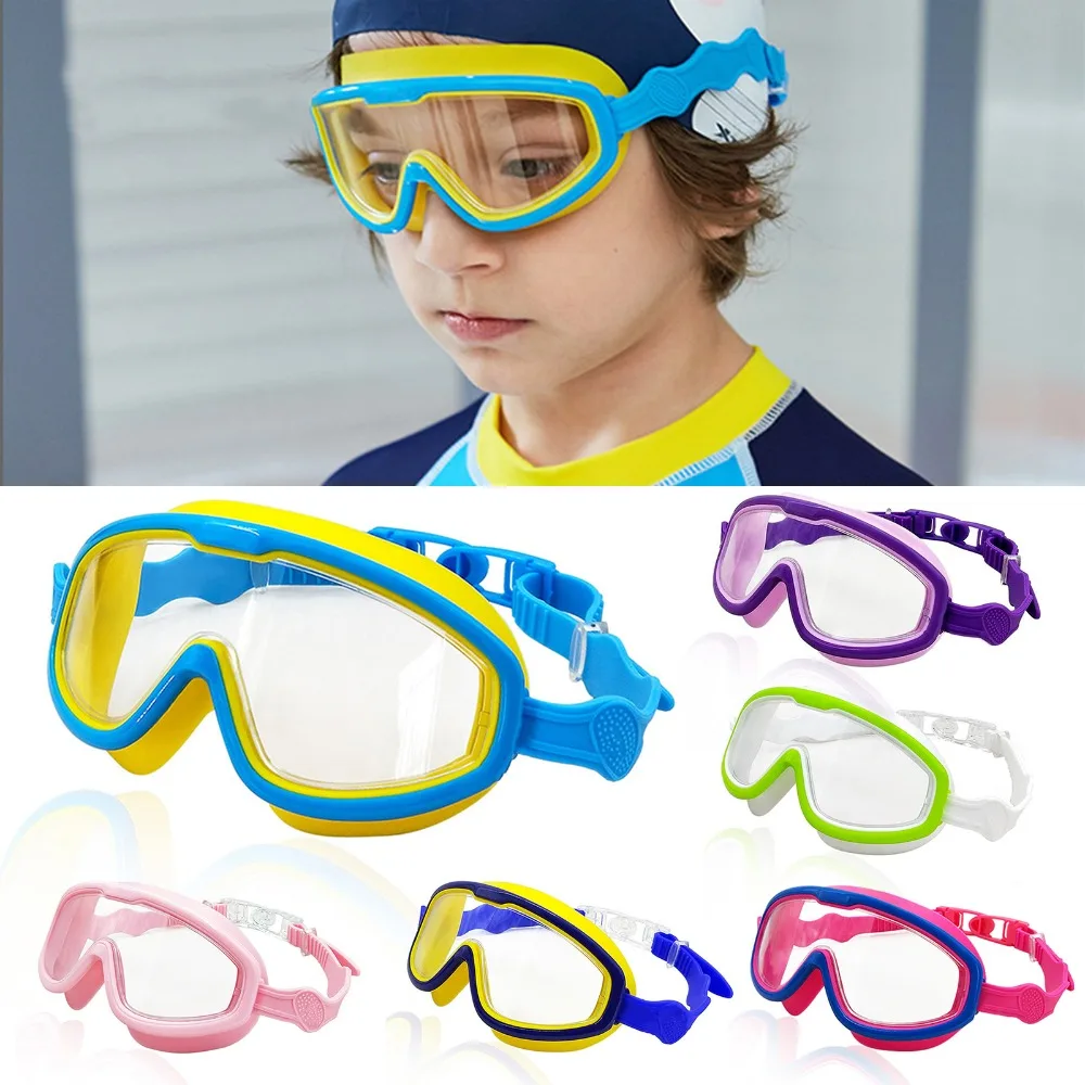 Professionele 8-13 Jaar Kinderen Waterdichte Anti Fog Geschenken Zwemaccessoires Zwembrillen Zwembril Zwembril