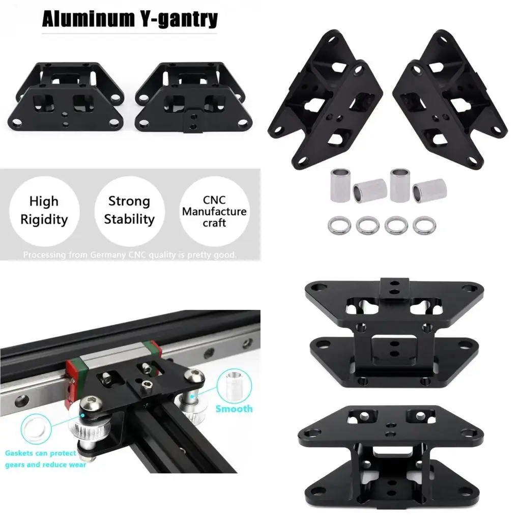 

652f 2pcs Aluminum y Gantry