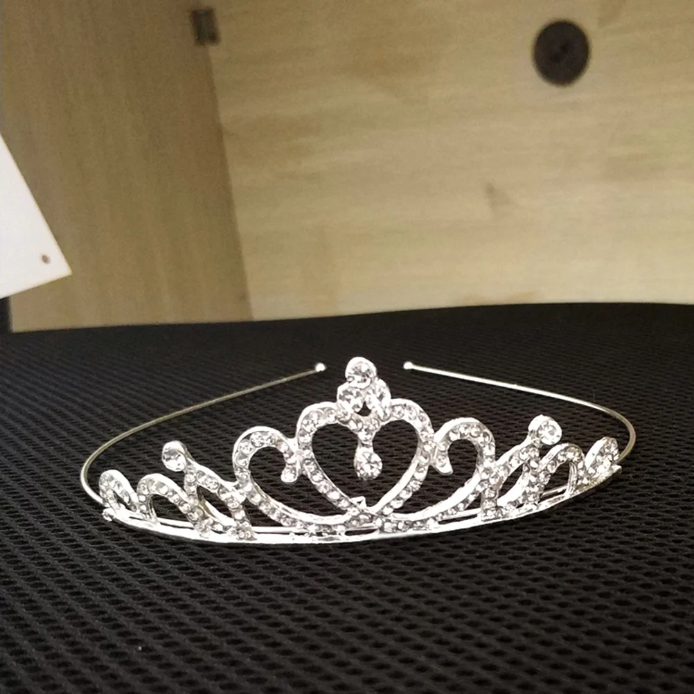 

Elegant Rhinestones Tiara Bridal Crown Wedding Hair Accessories Rhinestone Hair Band Woman Queen Crowns Women Tiara