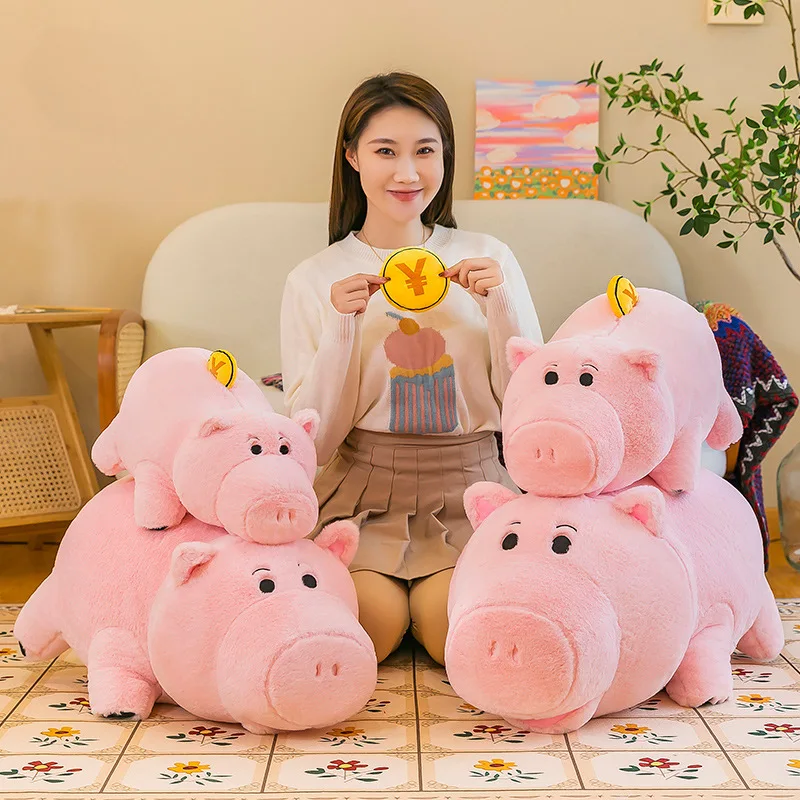 2023 New Disney Toy Story Anime Hamm Plush Toys Kawaii Soft Stuffed Doll Kawaii Pillow Creative Children Christmas Birthday Gift