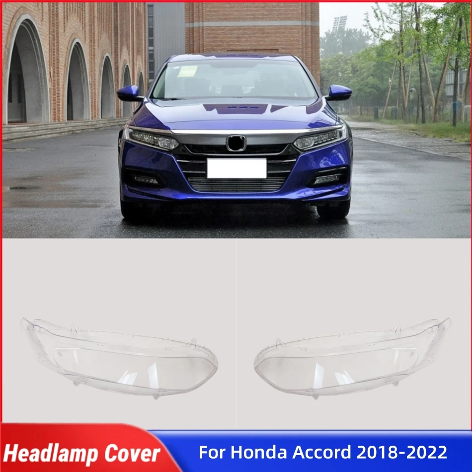 

Для Honda 10-го поколения Accord 2018 2019 2020 2021 2022 аксессуары автомобильная передняя фара крышка стеклянная крышка лампы