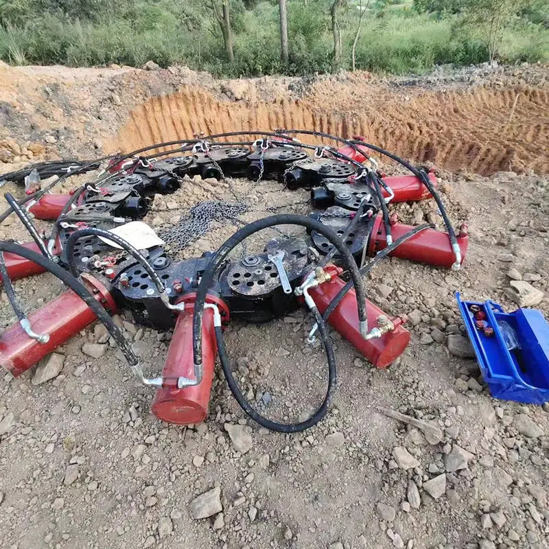 

Round Square Hydraulic Concrete Pile Cutter Adjustable Concrete Pile Breaking Machine Durable Pile Head Cutting Machine