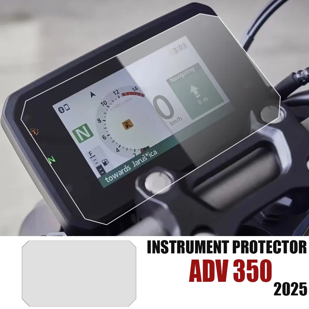 

Аксессуары ADV350 2025 года, панель приборной панели экрана кластера для Honda, новинка ADV 350, защитная пленка для мотоцикла