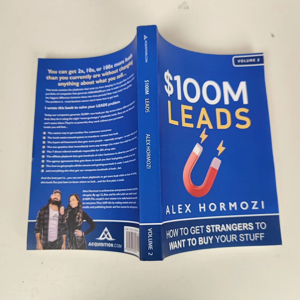 $100M Leads: How to Get Strangers To Want To Buy Your Stuff Paperback English Book