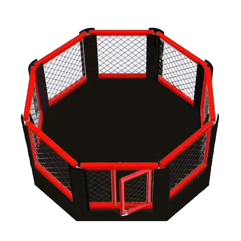 Mma Ufc Ring Good Quality MMA Floor Boxing Ring & Professional Stage Elevated Type Boxing Ring