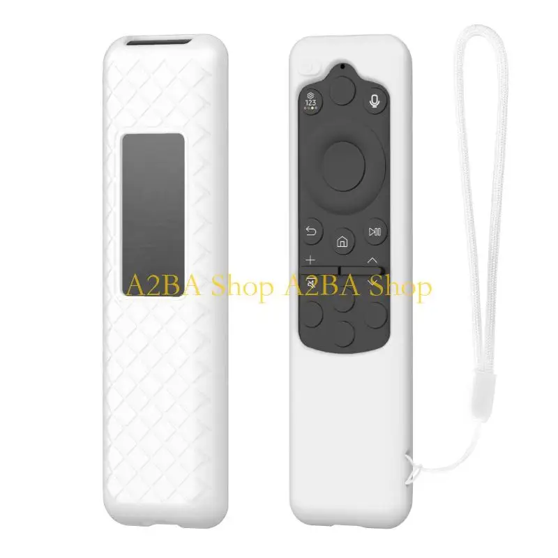 A2BA Lightweight Remote Protector Silicone Case for BN5901432A/BN5901480L Waterproof Button Wear Resistance Daily Use