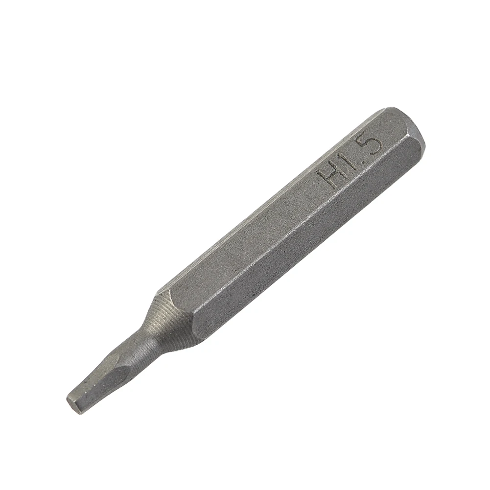 H4×28mm Hex Screwdriver Bits H0.7 H0.9 H1.5 H-2 H3 H4 4mm Hex Shank Electric Screwdrivers  Hexagon Head-Allen Wrench Drill Bits