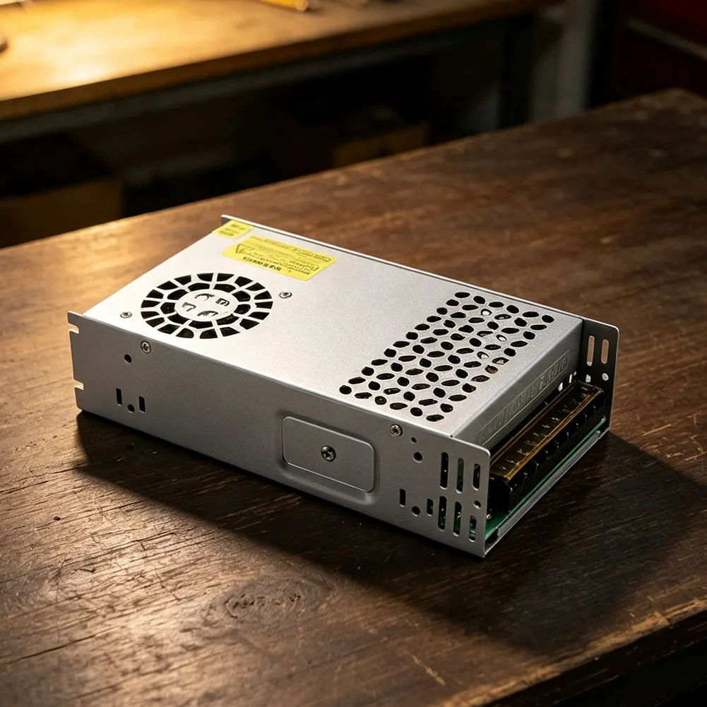 12V 50A Switching Power Supply 600W AC to DC Adapter for LED Tape Lights and Surveillance Camera Systems 110V 220V Input
