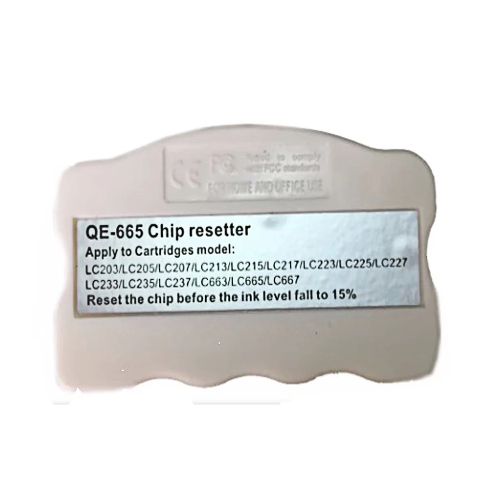 Einkshop QE-665 Chip Resetter For Brother LC223 LC203 LC205 LC207 LC209 LC225 LC227 LC229 LC233 LC235 LC663 LC665 LC667 LC213