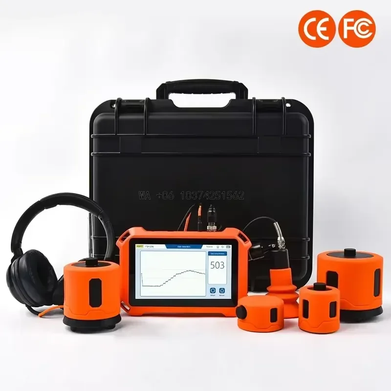 Wmwmnu New Arrival Smart Indoor Outdoor Pipeline Water Leak Checking Device Ultrasonic Underground Pipe Inspection Equipment