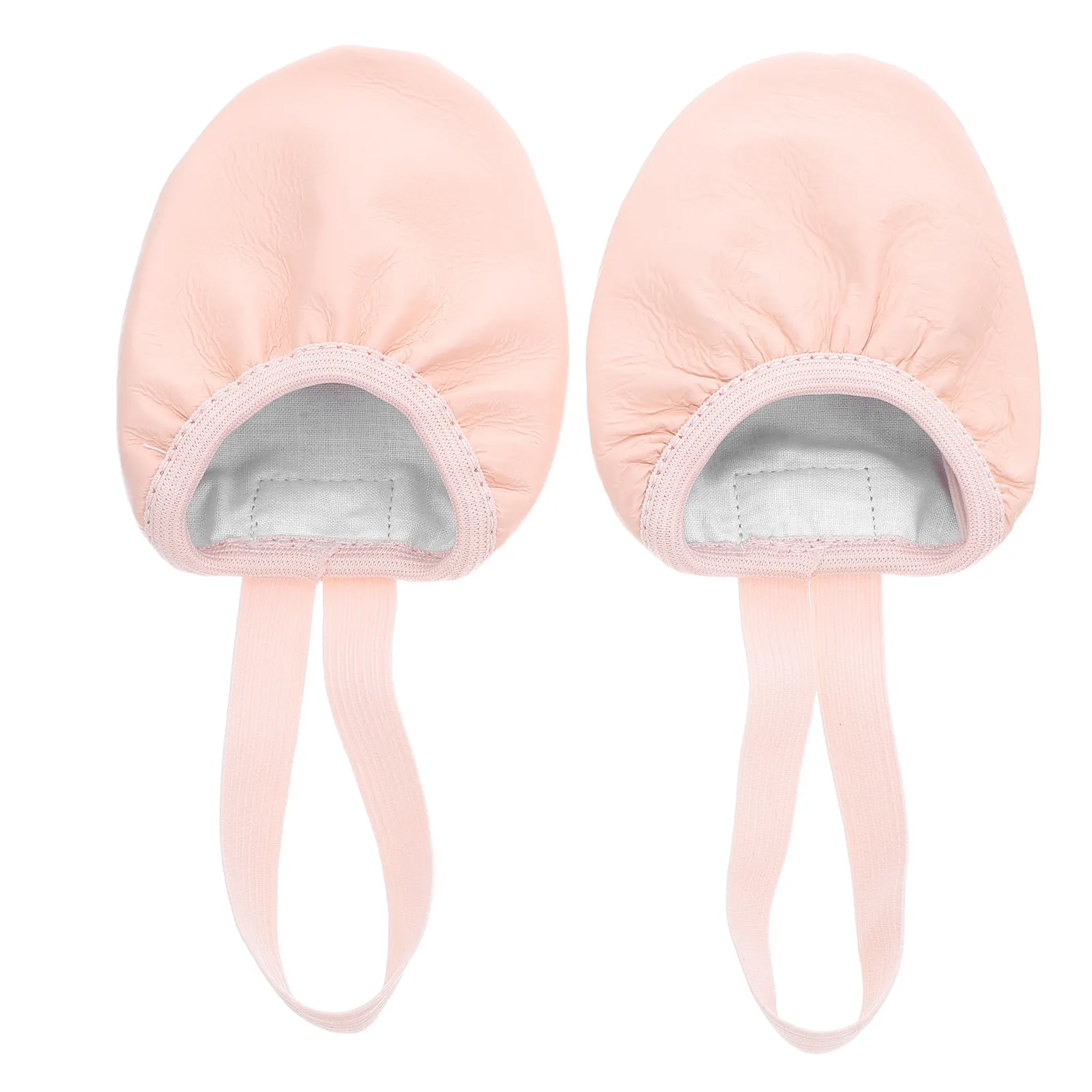 1Pair Ballet Foot Pointe Shoes Elastic Band Half Dance Shoes Size 37 Toe Protector Breathable Non Slip Professional Training