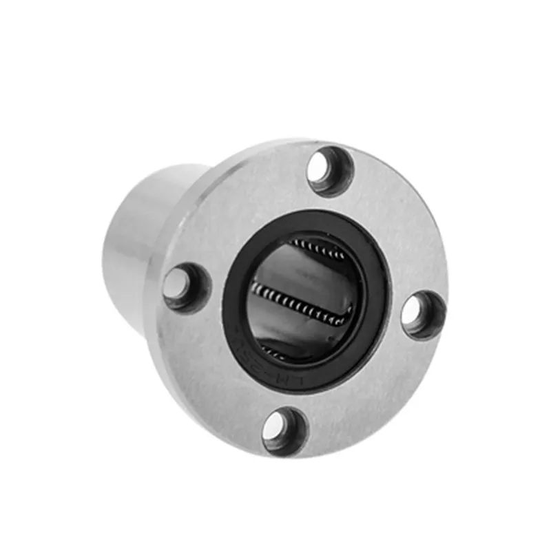 LMF16UU Round Flange Linear Ball Bearing 16mm Bore LMF16UU Linear Bushing High Precision Smooth Motion for CNC Router 3D Printer