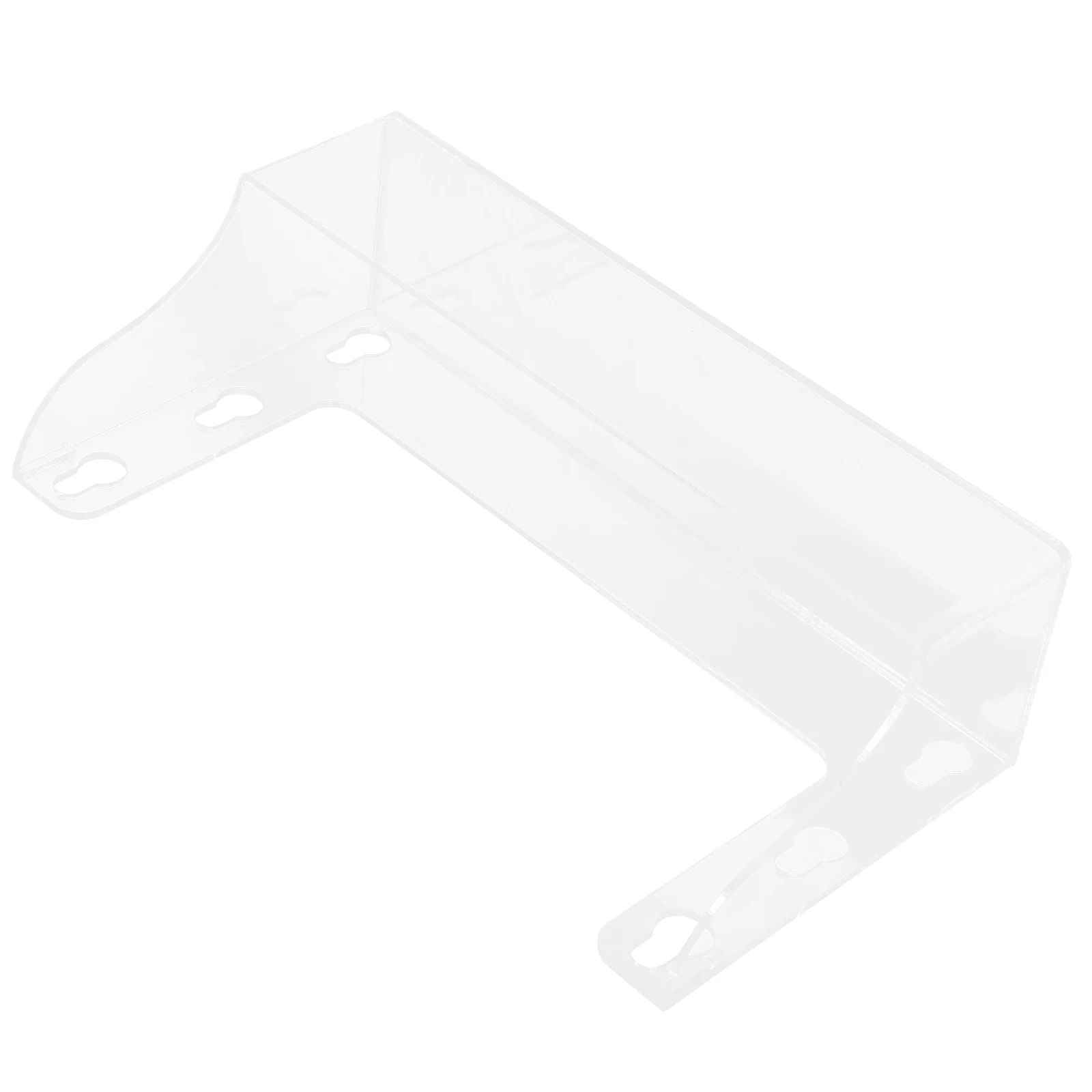 

1Pcs Refrigerator Beverage Storage Rack Suction Cup Design Clear Acrylic Drinks Shelf for Fridge Organization No Drill Required