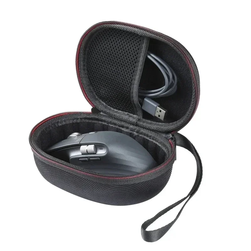 

For Logitech MX Master 3S Carrying Bag Portable Storage Cover Carrying Mouse Pouch Travel Cable Cord Organizer Bag Hard Case