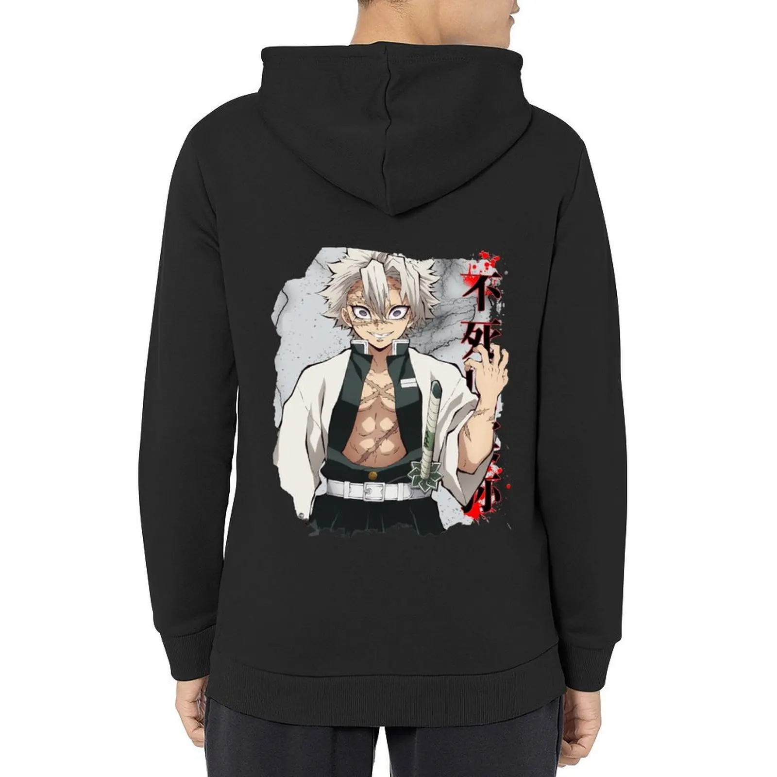 

Sanemi - The Wind Pillar Hoodie japanese style autumn new products mens clothes mens clothing graphic hoodie