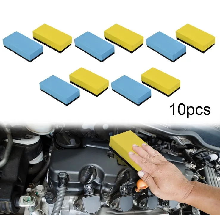 

10/1Pcs Car Wash Sponge Wax Applicator Pads Paint Care Polishing Mats Polishing Sponges Auto Detailing Sponge Eraser