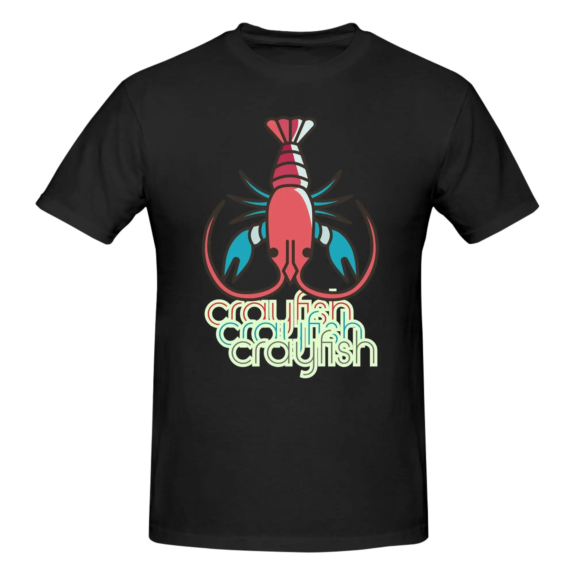 1 Piece Lobster AI Agent Funny 100% Cotton T-Shirt Openclow Tees Tops For Men