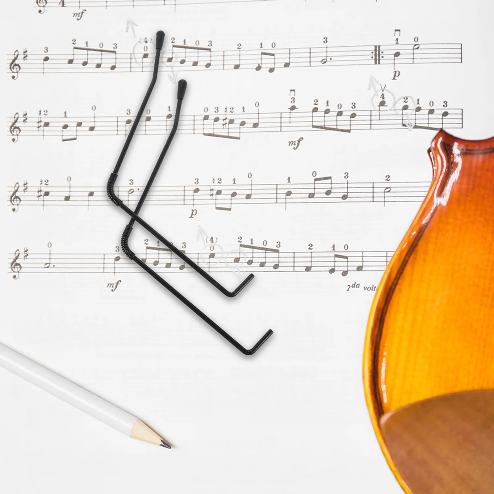 

2 pcs Music Stand Page Retainers Sheet Music Holder Clips For Piano Book Stand Desktop Instrument Accessories Replacement Parts