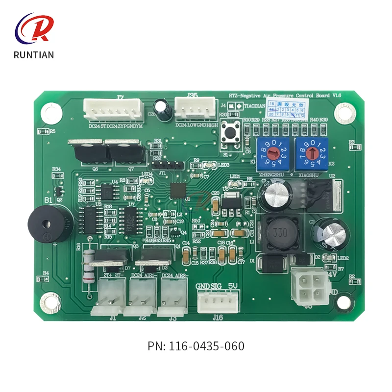 Flora Board  PN 116-0435-031 116-0435-060 RTZ Negative Air Pressure Control Board for Flora LJ320P PP2512UV PP3220 Printer