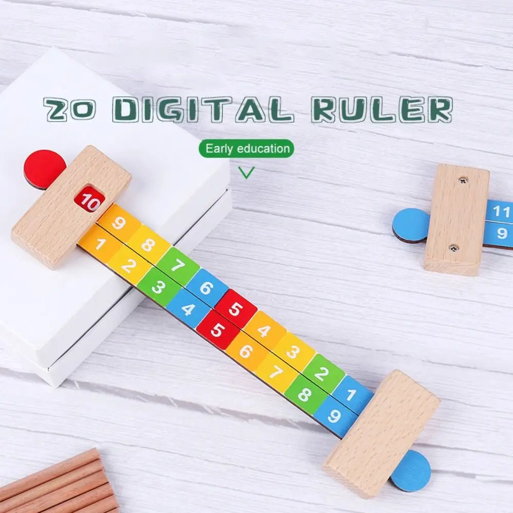 Math For Kids Early Education Math Arithmetic Teaching Addition Ruler Digital Resolution Ruler Mathematics Decomposition Ruler