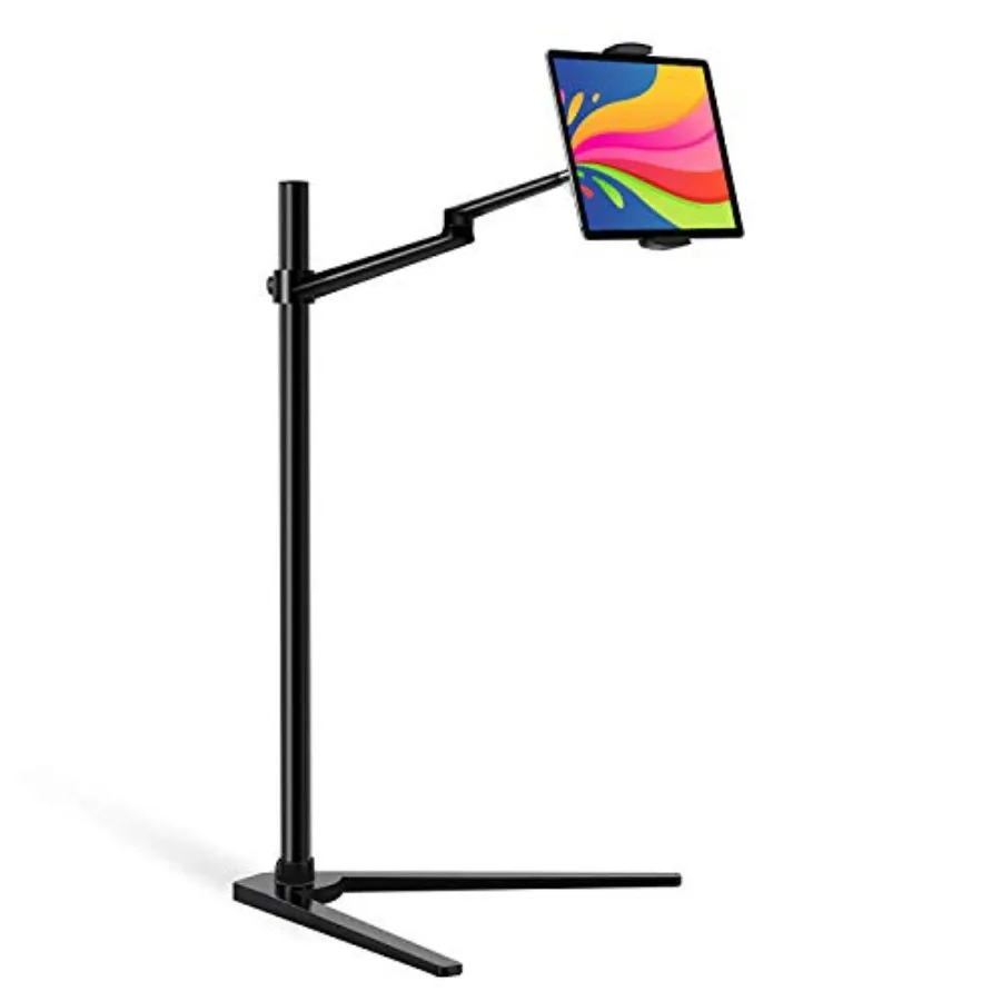 

Tablet Holder for BedHeight Adjustable Tablet/Ipad Stand360-Degree Rotative DesignPremium Durable ConstructionIdeal for Movies