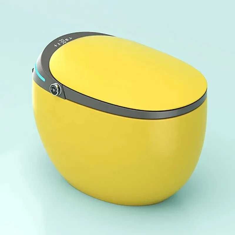 

Auto Sensor Flush Open Electric Bathroom Japanese One Piece Wc Commode Toilet Bowl Automatic Smart Toilet