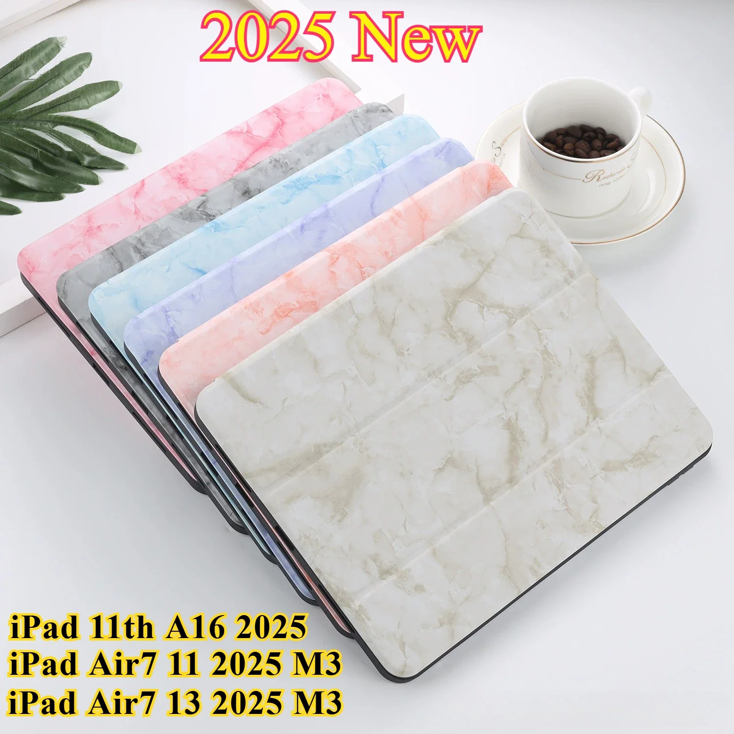 

Новый мраморный чехол в стиле ретро Pop 2025 для iPad 11 поколения A16 2025 10 Mini7 A17 Pro 12,9 Air 11 13 M3 Air7 6/5/4 10,2 дюйма Capa Tablet C