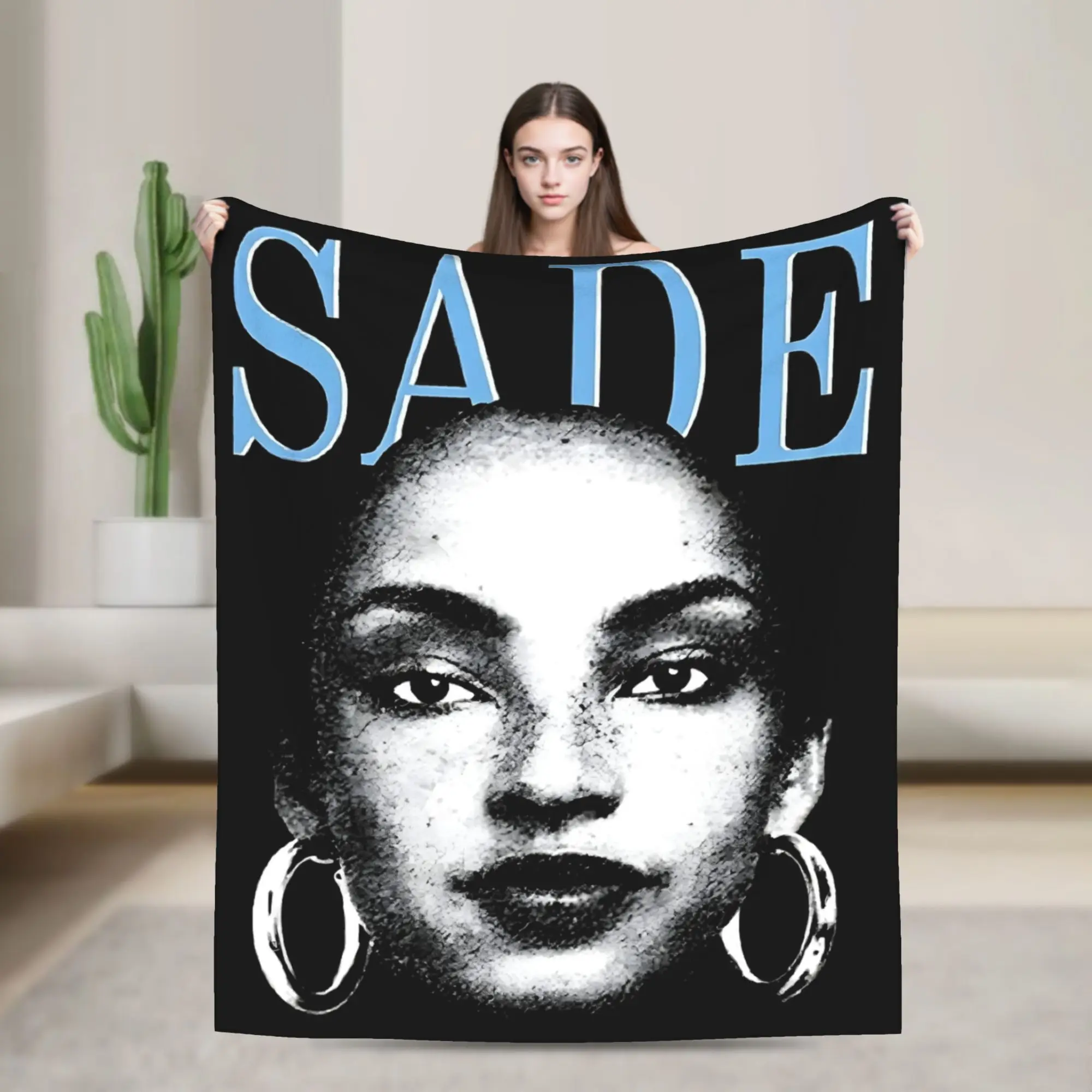 Sades Adu Blankets Coral Fleece Plush All Season   Multifunction Super Soft Throw Blanket for Bedding Bedroom Bedspreads