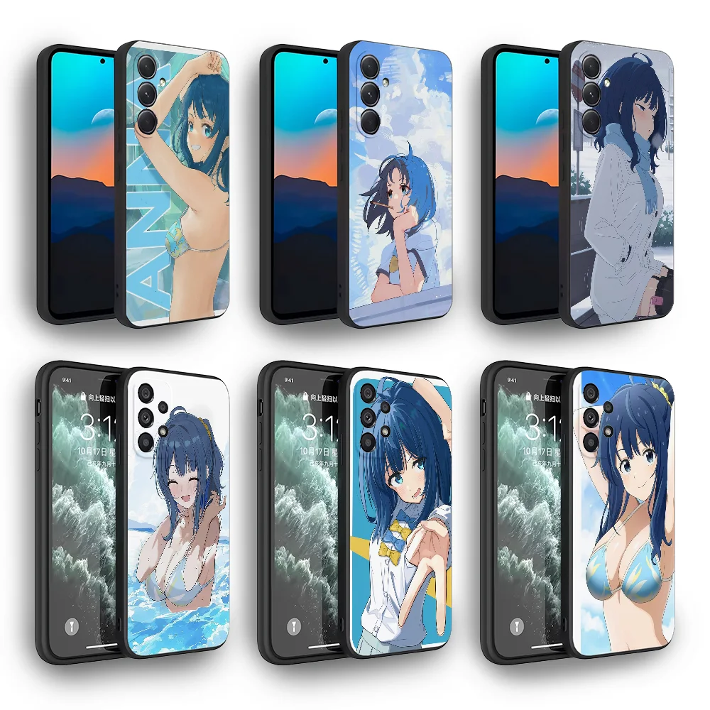 Anime Anna Yanami Phone Case For Samsung Galaxy S25 S24 S23 S22 S21 PLUS ULTRA