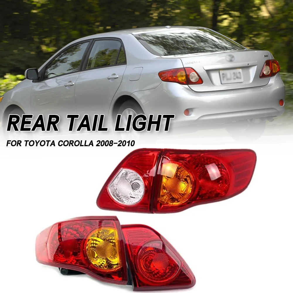 

Left/Right Side Car Tail light Rear Bumper Light Stop Brake Lamp Turn Signal Warning For Toyota Corolla 2008 2009 2010