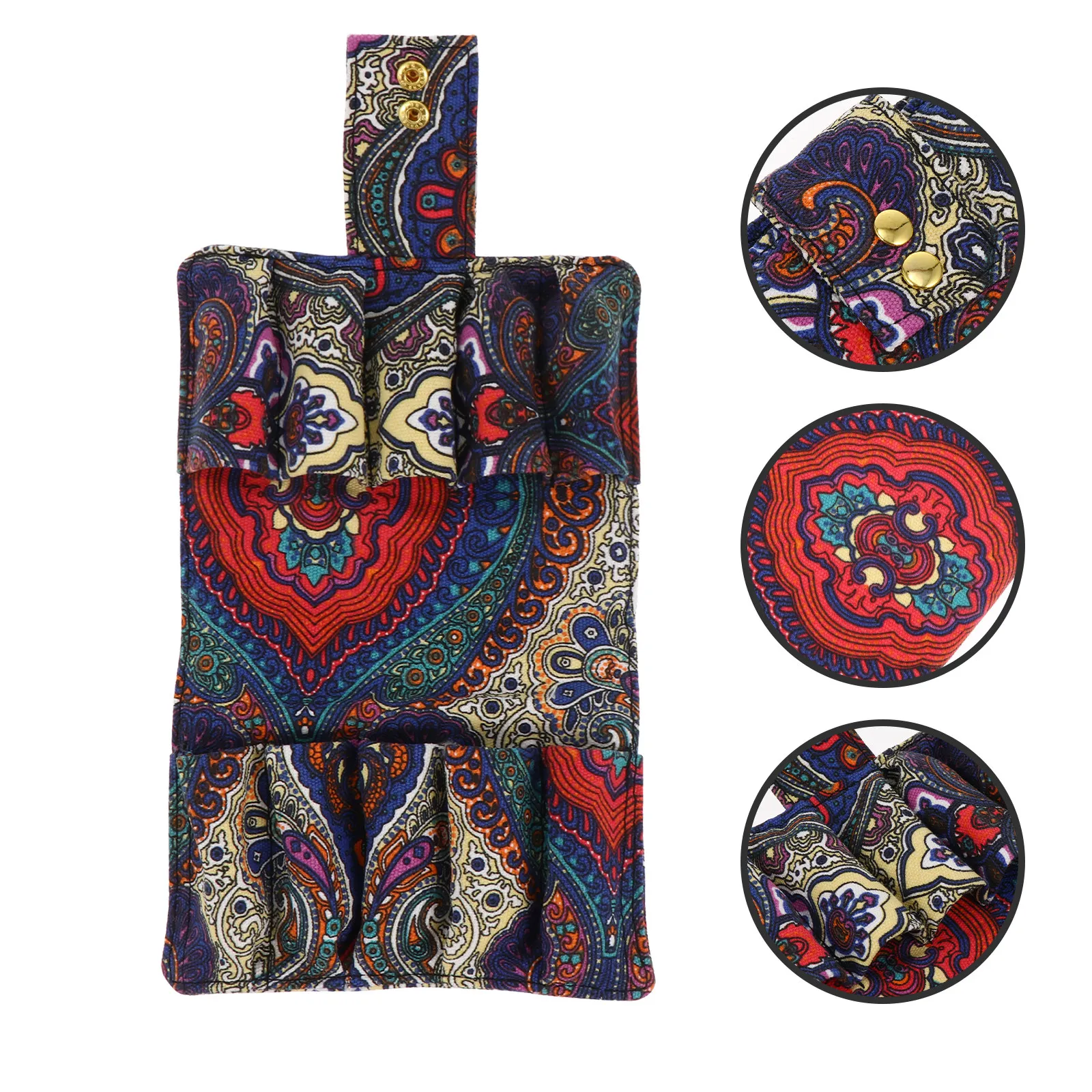 

Essential Oil Storage Bag 5ml 10ml 15ml Portable Bottle ganizer Travel Pouch Creative Roll Holder Cosmetics Brush Storage