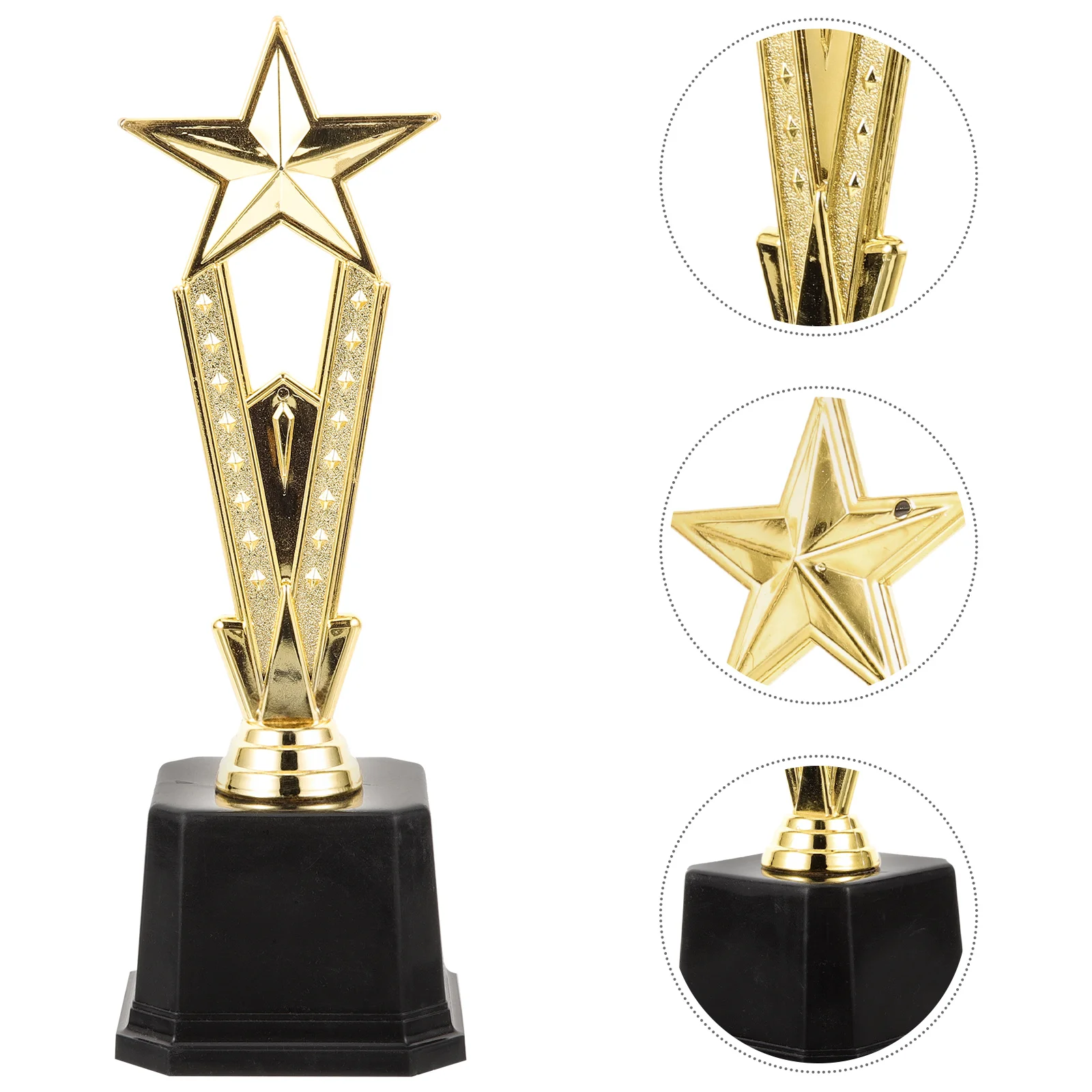 

Gold Decor The Gift Children's Trophy Ceremony Competition Party Award Cup Edging Pentagram 2200X750X750CM for School