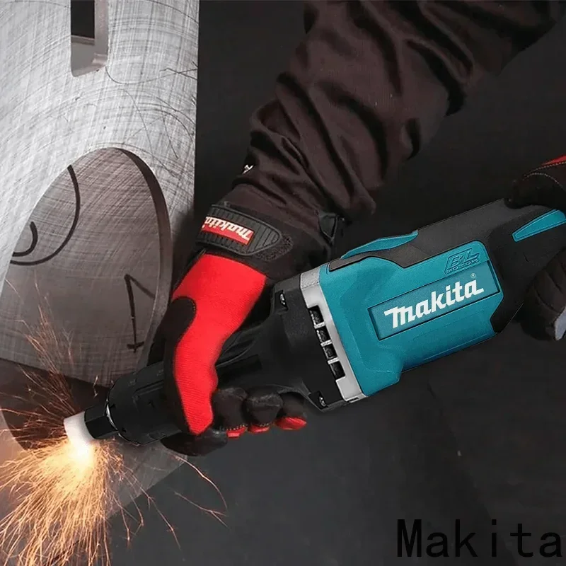 Makita – meuleuse d'angle sans fil, outil de gravure électrique rotatif à 4 vitesses, rectifieuse portative