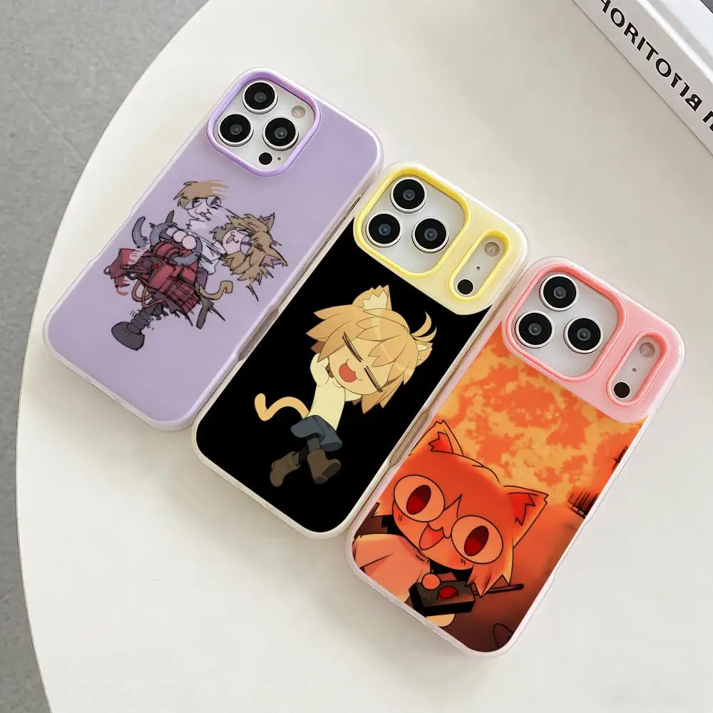 

Game N-Neco Arc Phone Case Colorful 2‑in‑1 Jelly Matte Clear Full Protection Case For iPhone 11‑17 Series