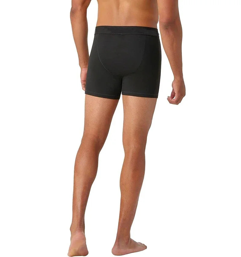 Bóxer de lana merina para hombre, ropa interior suave, transpirable, absorbe la humedad, 87%