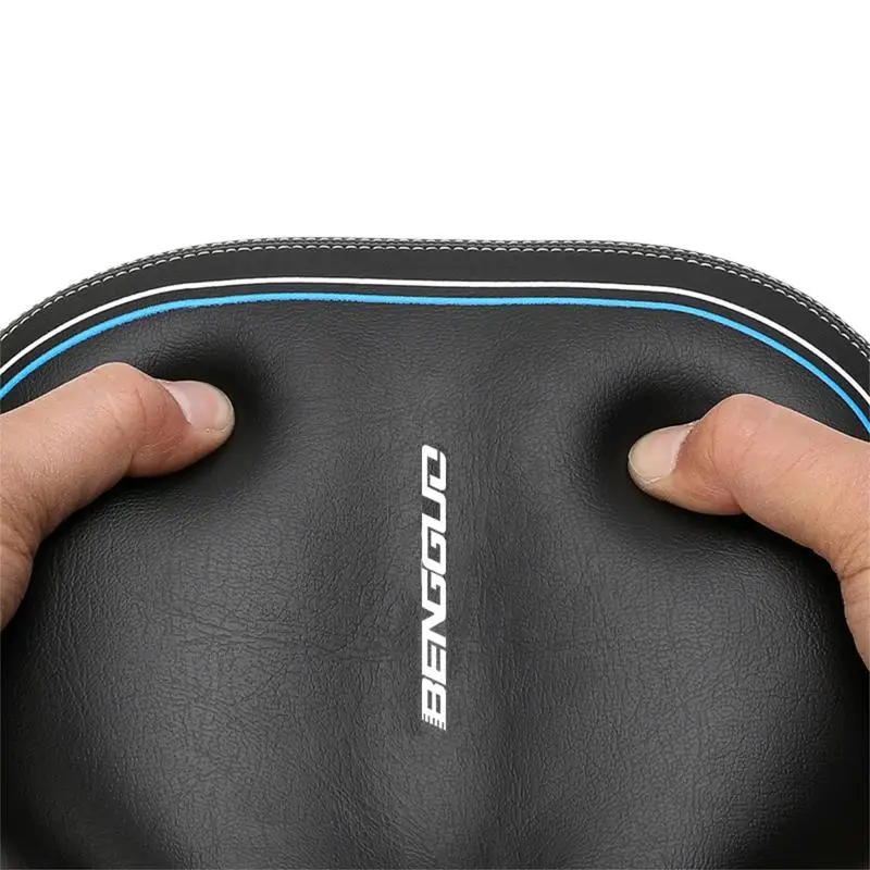 Bicycle Saddle With Seat Storage Waterproof Bike Cushion Comfortable Shockproof Big Butt Bike Seat Comfortable And Breathable ﻿