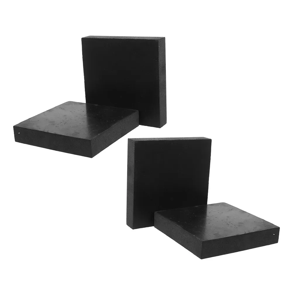 

4Pcs Rubber Anti Vibration Pads 100x100x15mm Sound Isolation Noise Reduction Pads for Treadmills Pianos Subwoofers Exercise