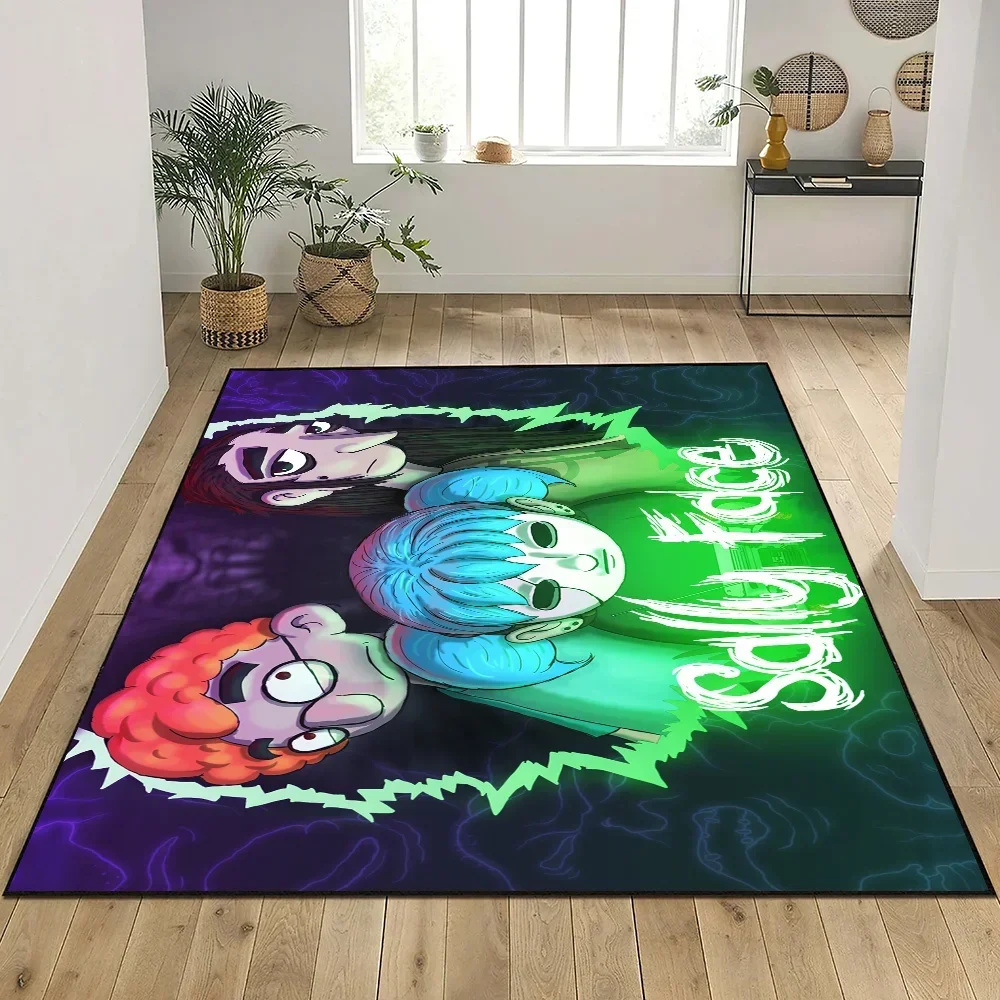 Game Sally Face Door Mat Entrance Non-slip Washable Kitchen Carpet Living Room Hallway Rug Bathroom Decoration