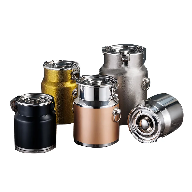 Tanque de transporte de barril sellado, tanque de aceite comestible, aceite de maní, té de la leche, vino, tarro de tanque sellado, fermentación de elaboración