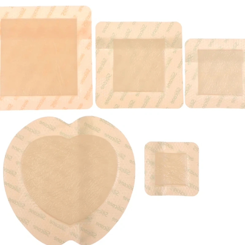 1Pcs Hydrocolloid Adhesive Dressing Wound Dressing Sterile Bedsore  Pad Patch Wound Care