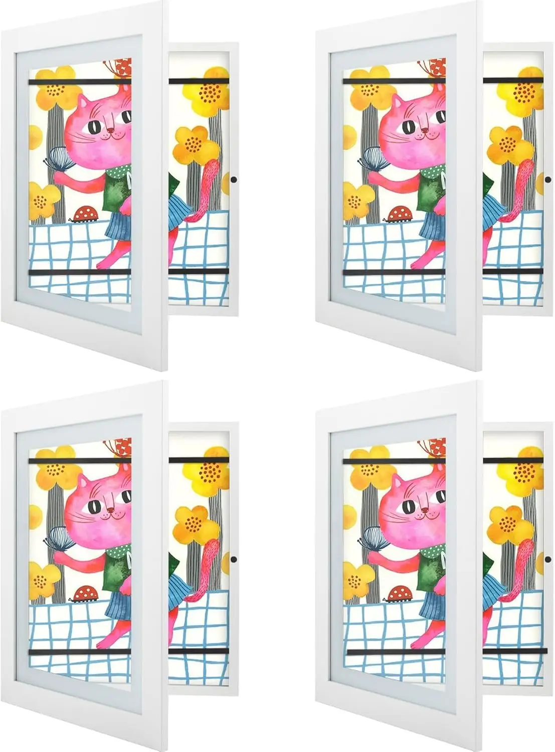 

10x12.5 Kids Art Frames, Front-Opening, Great for Kids Drawings, Artworks, Children Art Projects