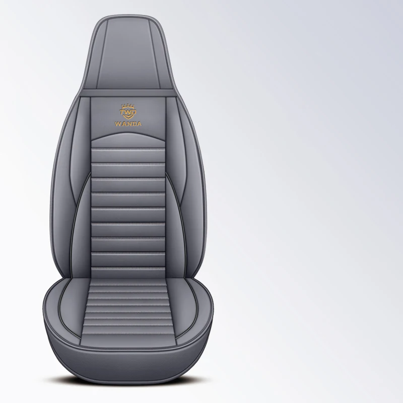

Универсальные чехлы на автомобильные сиденья из искусственной кожи для Nissan Tiida March Qashqai J11 Leaf X Trail T32 BMW X3 E83 F25, водонепроницаемые для салона автомобиля