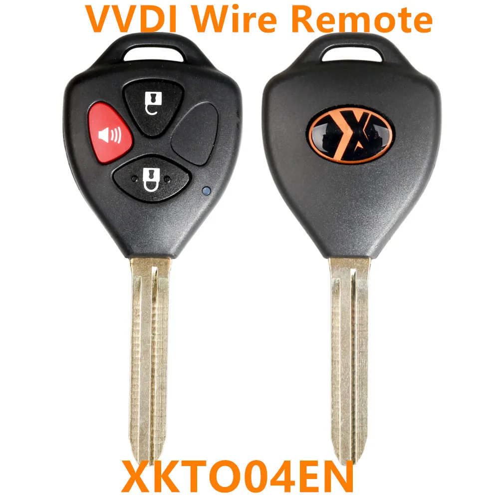 Xhorse Wired Remote Key XKTO02EN XKTO03EN XKTO04EN XKTO05EN Universal VVDI Car Remote Control for Toyota VVDI2 Xhorse VVDI Tool