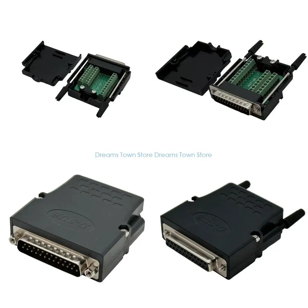 HX6A DB25 MODULE 25PIN Female ADAPTER ALDININT TERMINAL