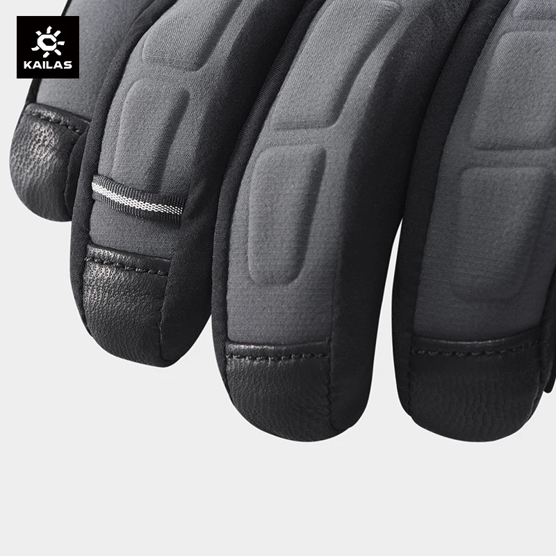 KAILAS Climbing Winter Fleece Gloves for Men Women Warm Non-slip Cold Resistance Outdoor Windproof Cycling Gloves KM2303001