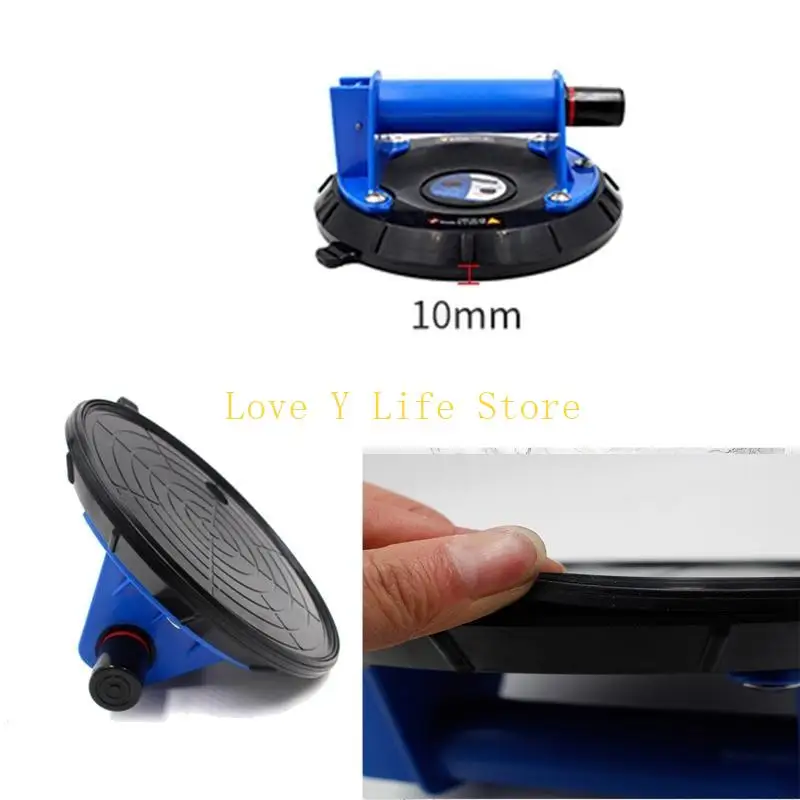 L74C 8 كوب شفاط المكنسة الكهربائية أرضية رافع شفط قوية للفجوة 200 كجم لجران الرخام