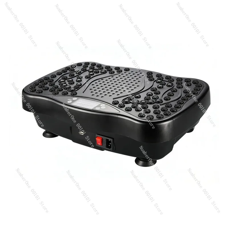 Home Fitness Full Body Vibration Massage Machine Fat Burning Slimming Shaker Standing Platform Oscillation Trainer for Lazy