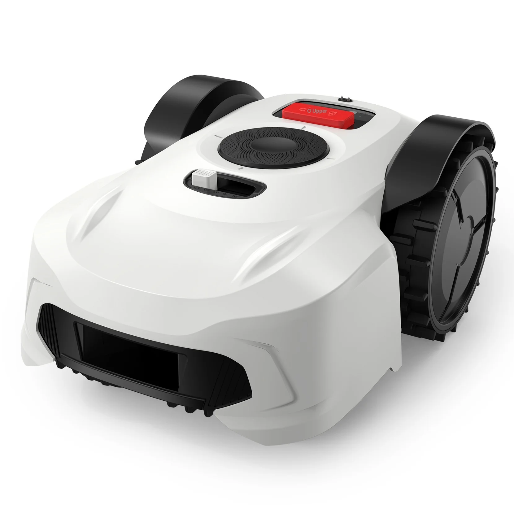 HT18P Smart Lawn Mower Intelligent Navigation Wheeled Design with Safety Lock Locking System for Villa Garden