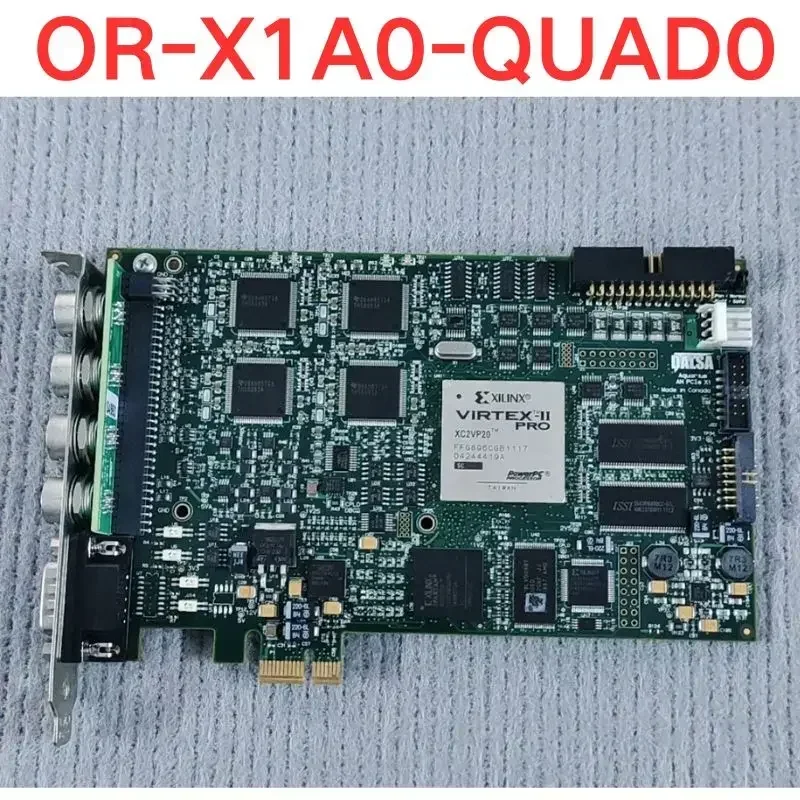Second-hand test Ok  The DALSA OR-X1A0-QUAD0 acquisition card has A1 and A2 versions